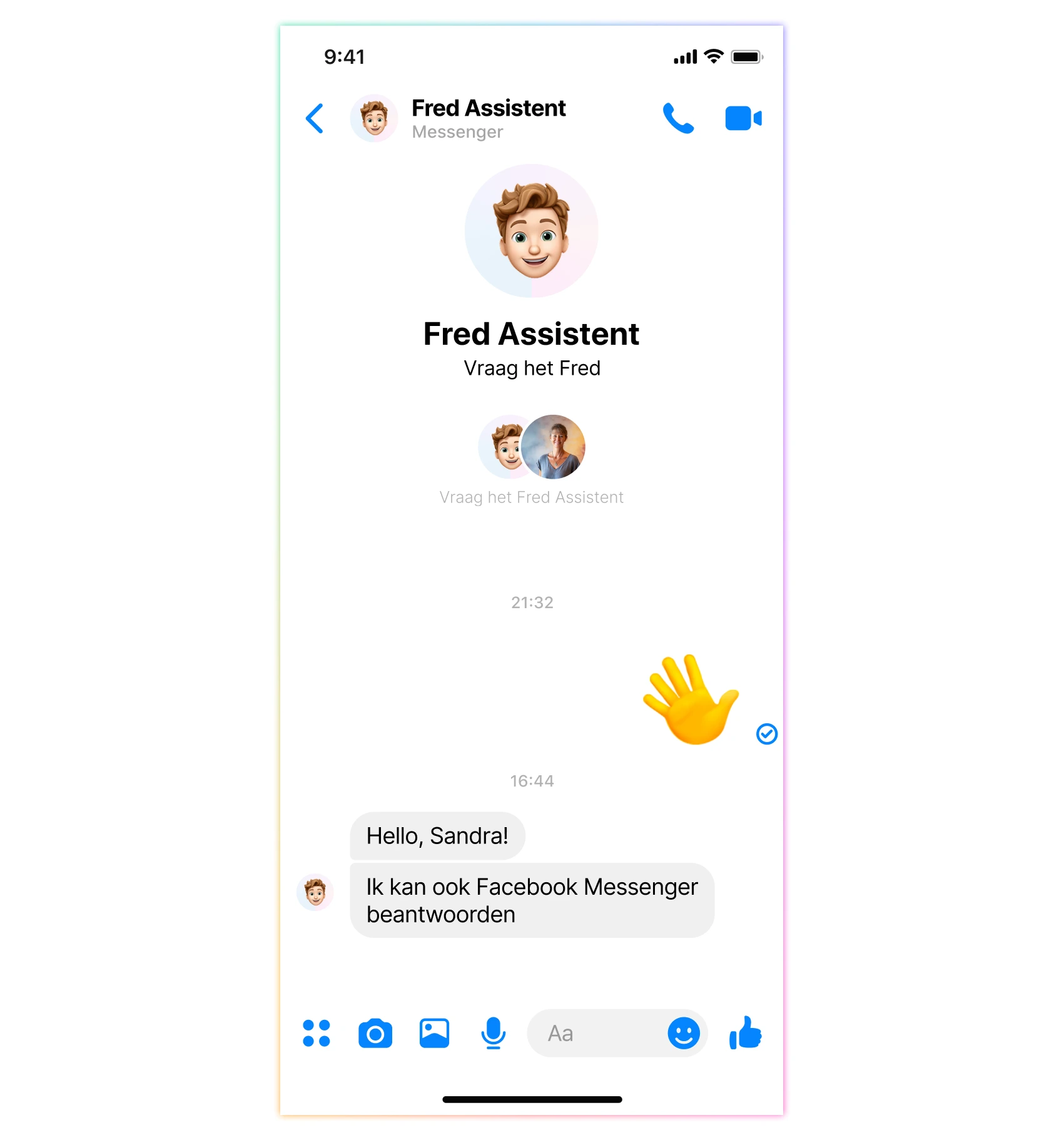 facebook messenger ai assistent