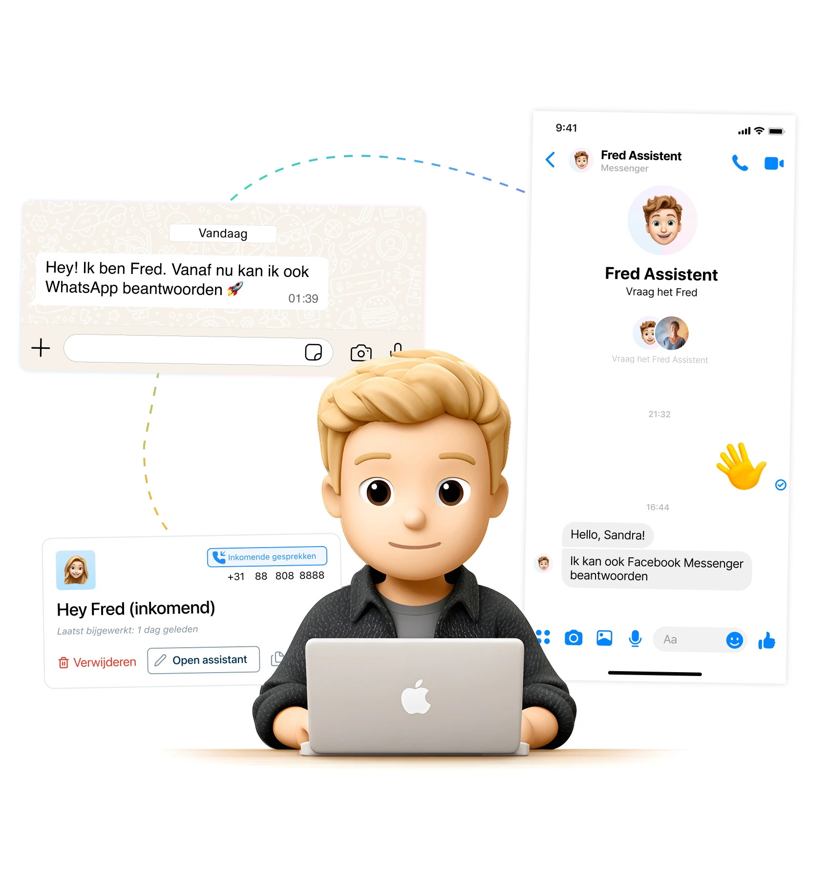 Fred AI Assistent kanalen